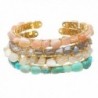 Fettero Bracelet Natural Handmade Gemstone in Women's Cuff Bracelets