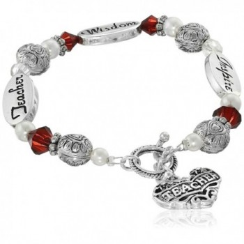 Expressively Yours Bracelet Teacher- 8" - CG111N0M64L