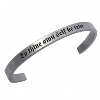 Thine Unisex Pewter Bracelet American