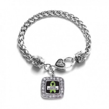 Disease Awareness Classic Silver Bracelet