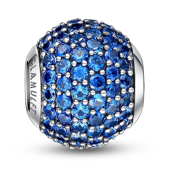 Glamulet Sterling Birthstone Crystal December - December ** Blue Zircon - CB126TOZQ65