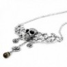 Controse Antiique Silver Toned Stainless Necklace