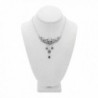 Controse Antiique Silver Toned Stainless Necklace in Women's Pendants