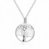 Godyce Tree Of Life Necklace and Earrings Women Jewelry Sterling Silver Plated With Gift Box - CV12HXPS0HB