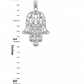 Sterling Silver Jewish Filigree Pendant in Women's Pendants