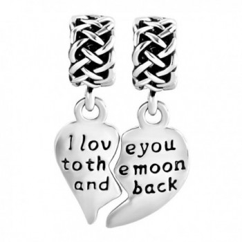 LovelyJewelry Sterling Silver Daughter Bracelet in Women's Charms & Charm Bracelets