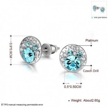 Hen night Luxurious Allergies Platinum Earrings