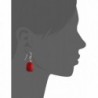 Barse Basics Bamboo Coral Earrings