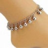 Fullkang Women Bells Anklet Bracelet Sandal Barefoot Beach Foot Jewelry - CG120GEXBK7