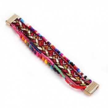 ARINLA Bracelet Handmade Multilayer Wristband