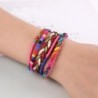 ARINLA Bracelet Handmade Multilayer Wristband in Women's Bangle Bracelets