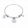 Sister in Law Gift Sister by Marriage Friend by Choice Adjustable Bangle Bracelet - sister in law bracelet - C7187CX8WAS