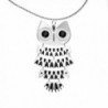 Luvalti Women Vintage Owl Pendant Necklace - Fashion Jewelry - 29.9'' - CD187ADD05O