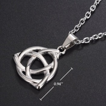 ALoveSoul Stainless Triquetra Trinity Necklace