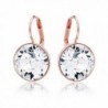 Statement Earrings Swarovski Crystal Plated