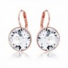 Statement Earrings Swarovski Crystal Plated