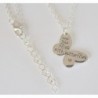 Butterflies Necklace Butterfly Memorial Keepsake