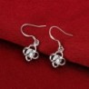 HOSBY Silver Plated Dangle Earrings in Women's Drop & Dangle Earrings