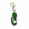 Pro Jewelry Dangling "Flip Flop Sandal" Clip-on Charm - CE11NY7TZQX