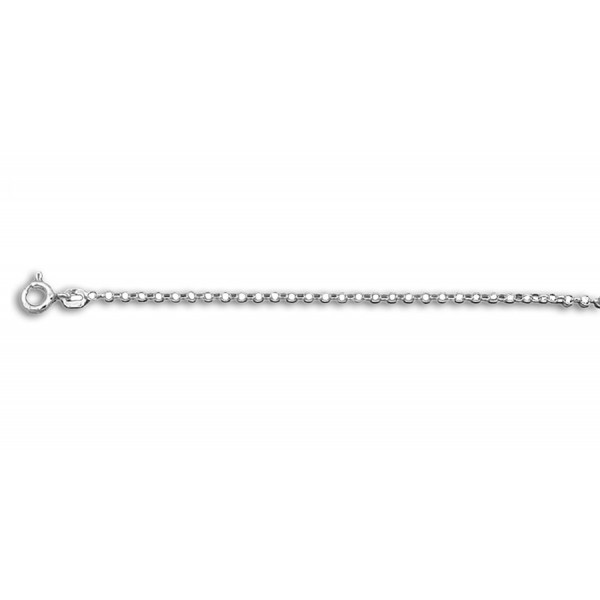 Sterling Silver Chain Anklet 10" Length - CE11PJEHVQZ