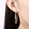 Eternity J Plated Earrings Diameter