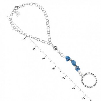 American West Lapis Chain Bracelet