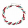 Cultured Freshwater Simulated Turquoise Necklace