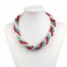 Cultured Freshwater Simulated Turquoise Necklace in Women's Jewelry Sets