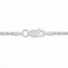 Sterling Silver 1 9mm Diamond Cut Bracelet