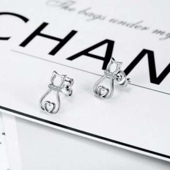 BGTY Sterling Silver Zirconia Earrings