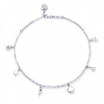 925 Sterling Silver Adjustable Anklet