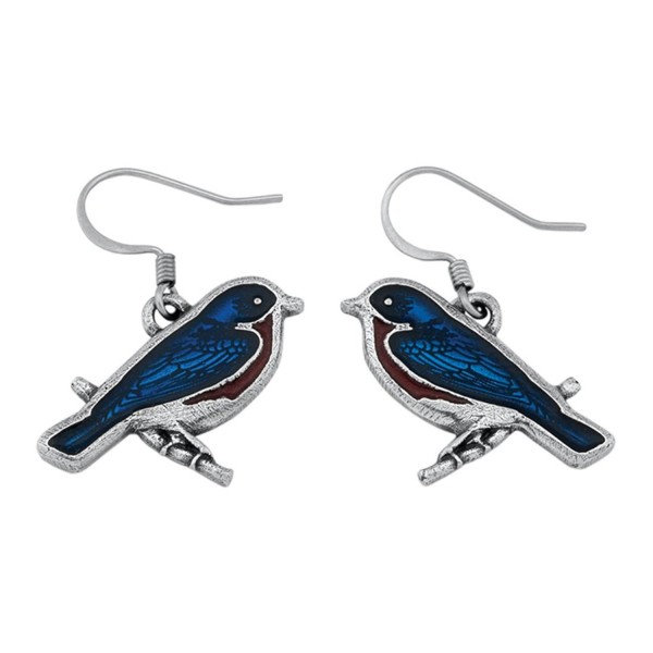 Danforth - Bluebird Wire Earrings - C811C995W0F