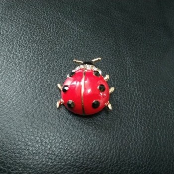 NOUMANDA Lovely Enamel Ladybug Brooch