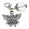 Best Wing Clip Watching Birthstones - April - White Clear - C812HOEMTIR