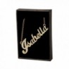 Name Necklace "Isabella" 18K Gold Plated - CK11GV66MLZ