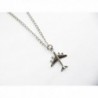 Airplane Necklace Inspired Necklace plane Traveler in Women's Lockets