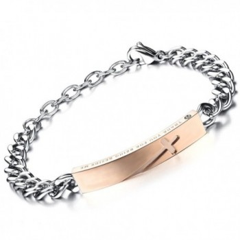 Flongo Stunning Stainless Romantic Anniversary - rose gold- for Women - C3126JA6P2R