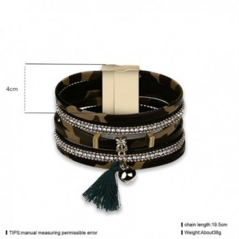 Daesar Leather Bracelet Camouflage Pattern