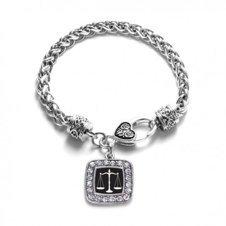 Scale of Justice Lawyer- Judge & Law Student Charm Classic Silver ...