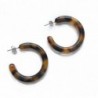 Tortoise Shell Earrings Jewelry Auralee in Women's Hoop Earrings