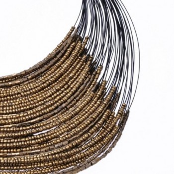Fashion Handmade Cluster Multilevel Necklace