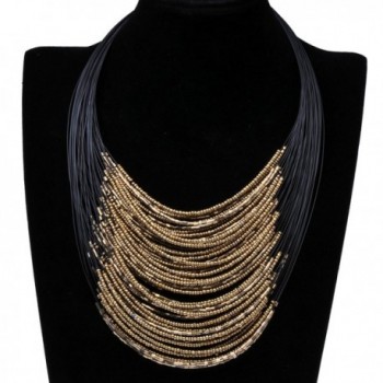 Fashion Handmade Cluster Multilevel Necklace in Women's Chain Necklaces