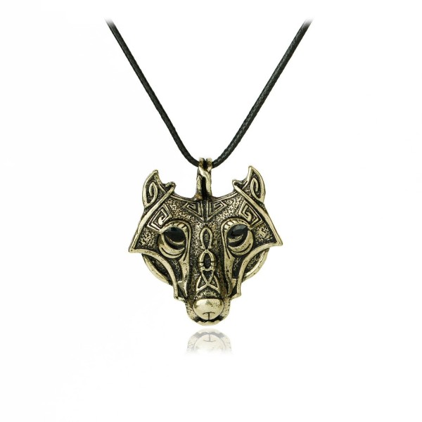 Meiligo Vikings Necklace Valknut Jewelry - C8186EHKERH