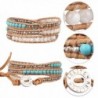 KELITCH Turquoise Bracelet Handmade Jewelry in Women's Wrap Bracelets