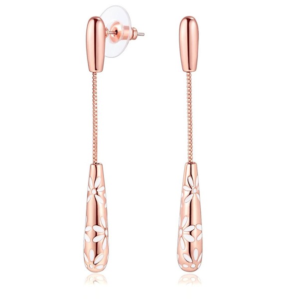 Carfeny Pendant Earrings Teardrop Accessories - CJ1885I4U2Q