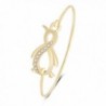 NOUMANDA Pretty Animal Jewelry Easy Open Penguin Bangle Bracelet - C91827ADG3W