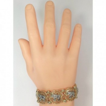 Elephant Filigree Boutique Stretch Bracelet