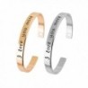 Kebaner Bracelet Engraved Girlfriend Couples