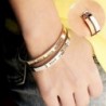 Kebaner Bracelet Engraved Girlfriend Couples in Women's Cuff Bracelets