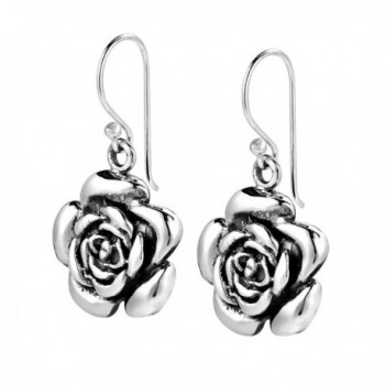 Blooming Sterling Silver Dangle Earrings